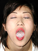 Semen bubbling bukkake fun